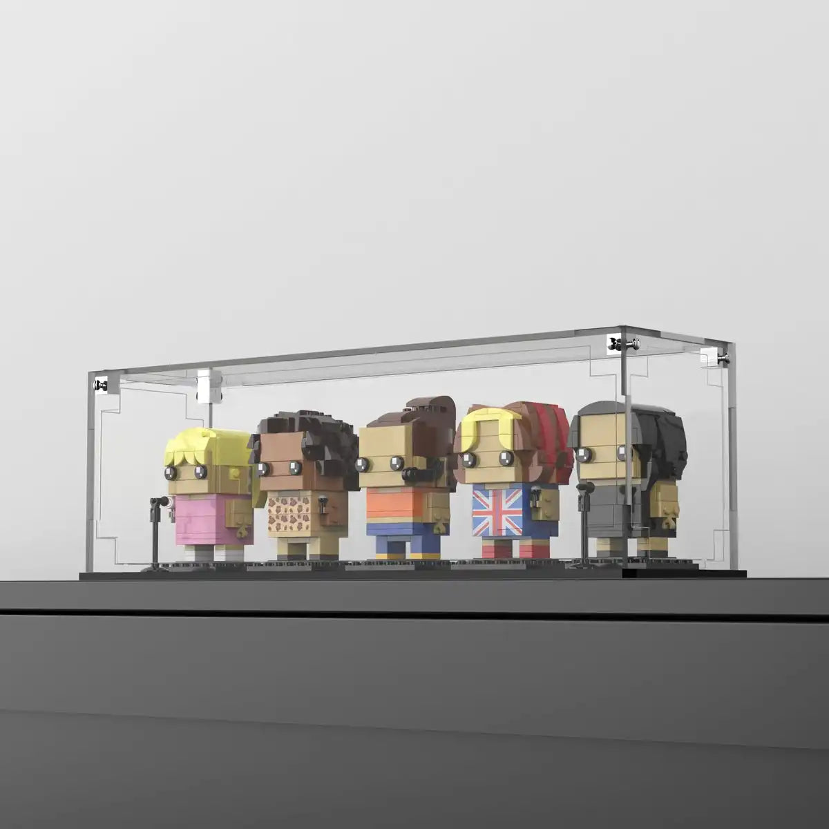 Display Case For LEGO® BrickHeadz Spice Girls Tribute 40548