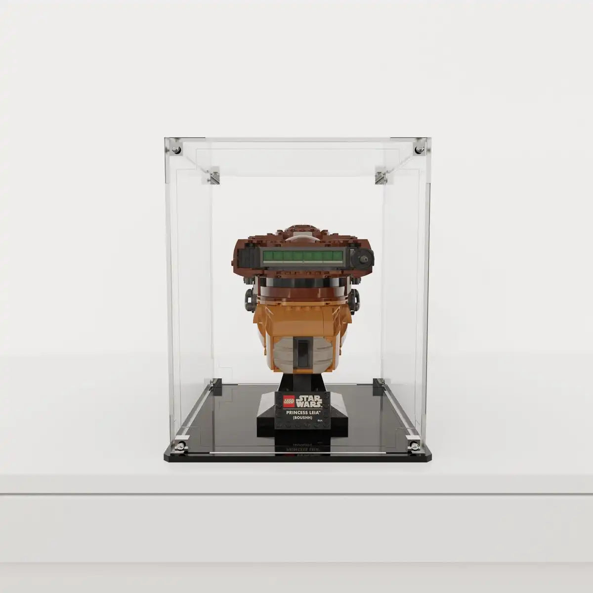 Display Case For LEGO® Star Wars™ Princess Leia™ (Boushh™) Helmet 75351