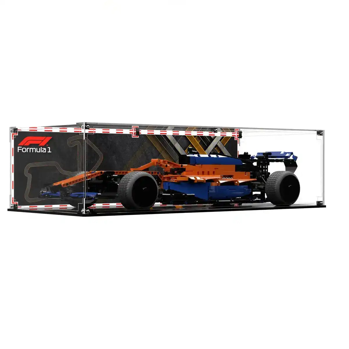 Display Case For LEGO Technics McLaren Formula 1 F1 Race 42141