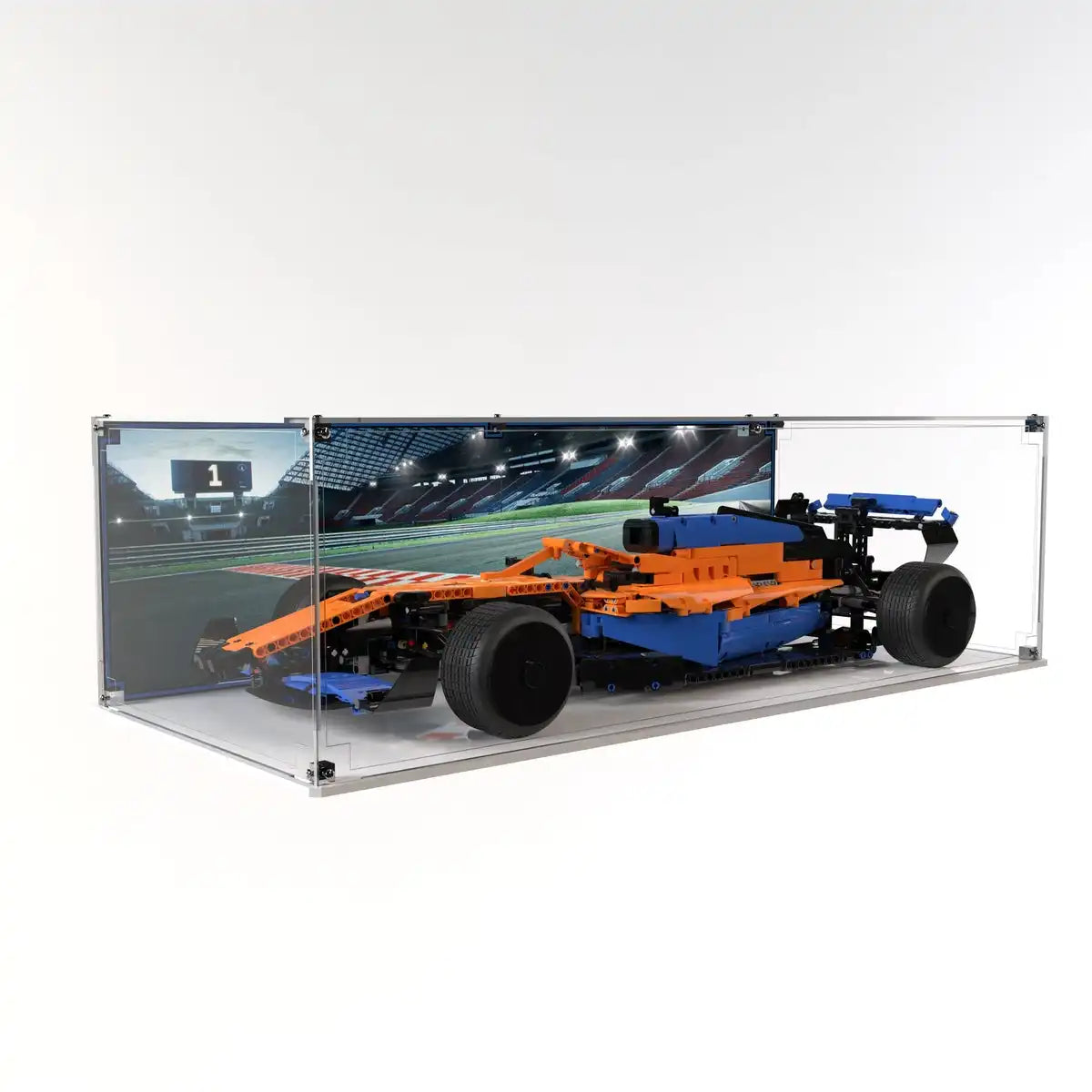 Display Case For LEGO Technics McLaren Formula 1 F1 Race 42141
