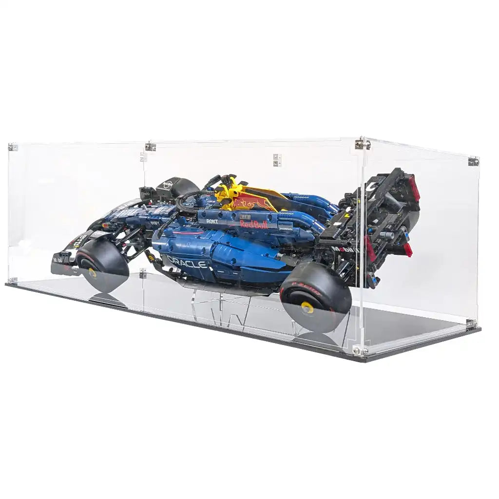 Display Case and Stand For LEGO® Technic Oracle Red Bull Racing RB20 F1 Car 42206