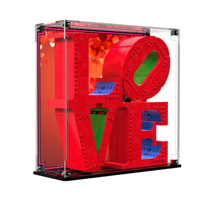 Display Case For LEGO® Art LOVE 31214