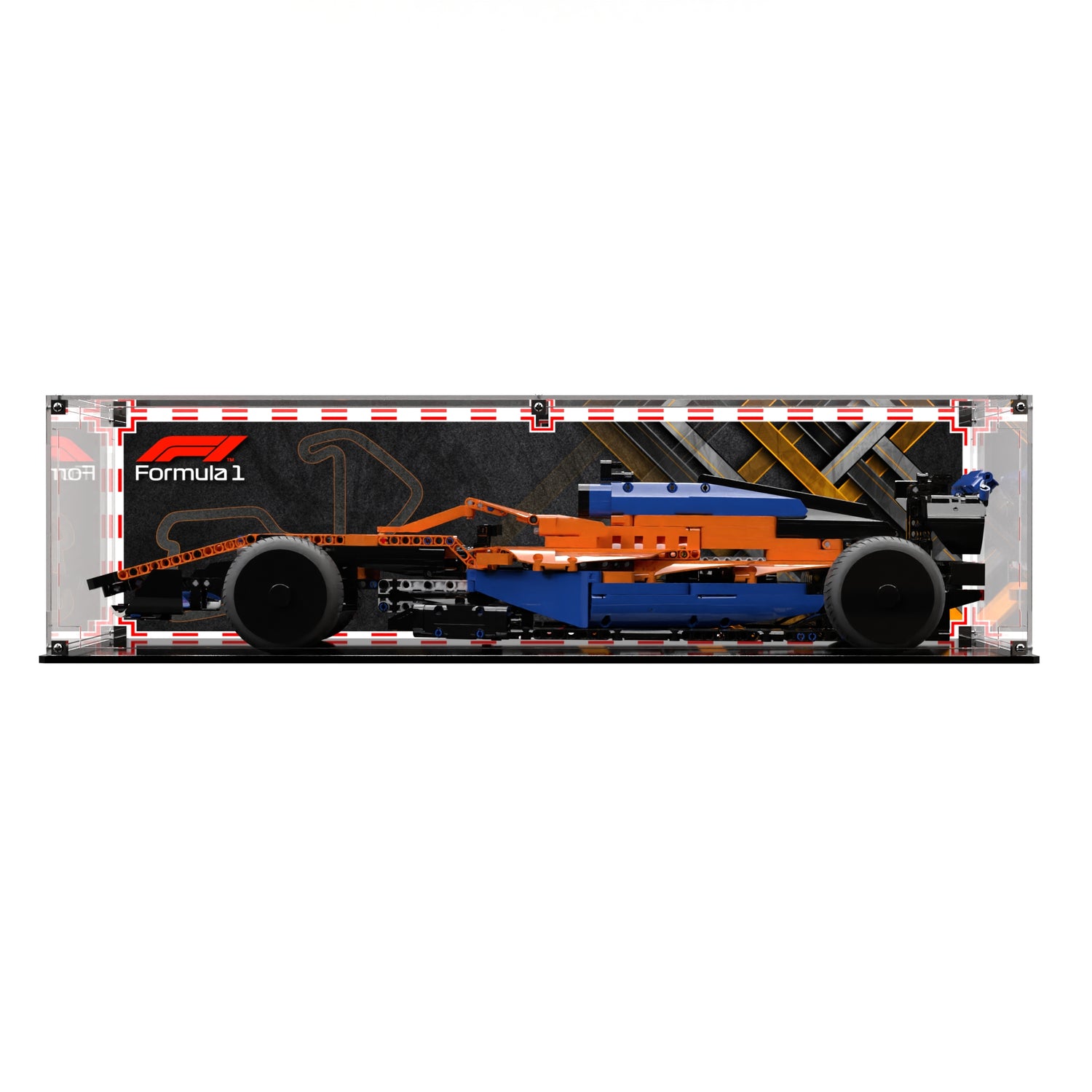 Display Case For LEGO® Technics McLaren Formula 1™ F1 Race 42141