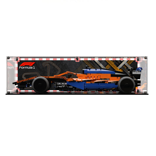 Display Case For LEGO® Technics McLaren Formula 1™ F1 Race 42141