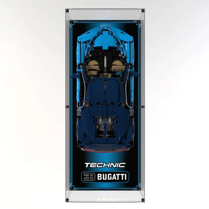Wall Display Case For LEGO Technic Bugatti Chiron 42083