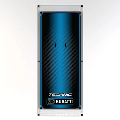 Wall Display Case For LEGO Technic Bugatti Chiron 42083