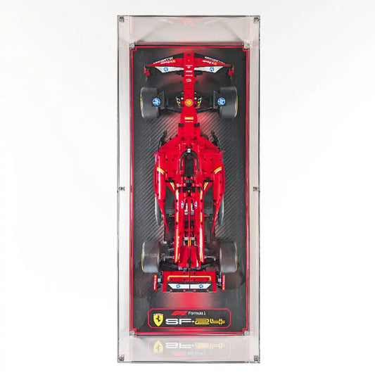 Wall Display Case For LEGO Technic Ferrari SF-24 F1 Car 42207